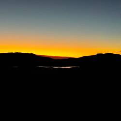 Sonnenaufgang.