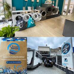 ..in Parga nutze ich einen der besten Waschsalons👌🏻😀