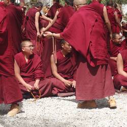 Monks debating