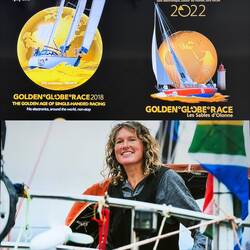 Kirsten Neuschafer won as the first woman winner