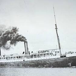 Boat to Samoa where they bought land to build