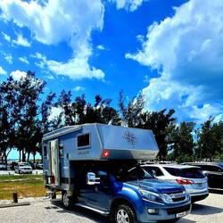 Kafistop an einem der vielen Strände