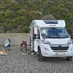 Angekommen am Strandplatz 👍 ... Jetzt wird mal ein bisserl entspannt 😊
