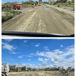 Hier hatten wir Glück, dass wir nicht stecken geblieben sind 😖