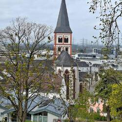 Blick auf die Siegburger City.