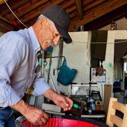 Vorbereitungen für den nächtlichen Fang