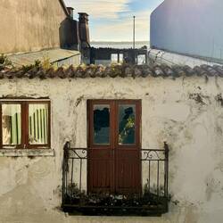 Blick aus dem Pilgerhostel nach Westen