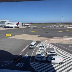 The tarmac at FCO.