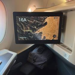 My seat on CX292.