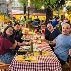 Our joint dinner