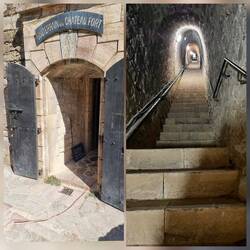 Zum Fort sind wir nicht hoch..Wer hat schon Bock fast 1000 Stufen zu laufen 🥵