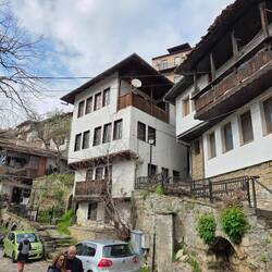 Bulgarian Revival Architecture in Veliko Tarnovo.