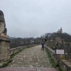Entrance to the Tsarevet Fortress