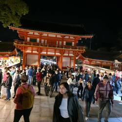 Es ist sehr voll. Ob es nur an dem Festival liegt?