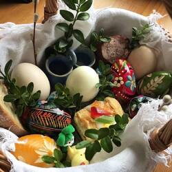 Osterkörbchen für die Segnung