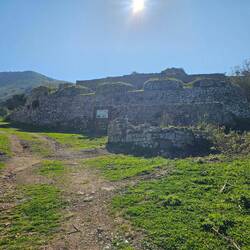 What's left of the temple to Apollo