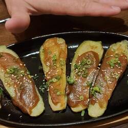 Obergine auf Hokkaido werden die ein wenig kleiner