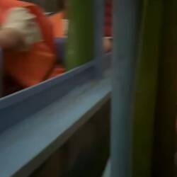 Kurzer Überstieg vom Guide aufs nächste Boot