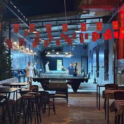 Billiard gibt es an jeder Ecke