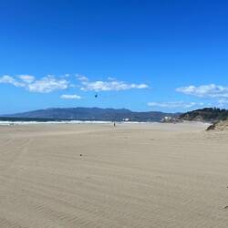 Nach einem Spaziergang durch den Golden Gate Park und ein letzter Blick auf den Pazifik