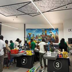 Kasse , nicht mit Aldi zu vergleichen.