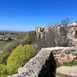 En balcon au dessus de la vallée