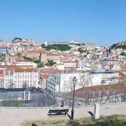 Ausblick = irgendwo oben. Das muss betont werden. Dort bei der Burg ist meine Unterkunft