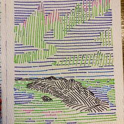 Un dessin pour contempler encore ce que j'ai vécu hier