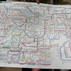 UBahn Plan Tokio