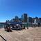 Blick auf die Stadt vom Pier 7