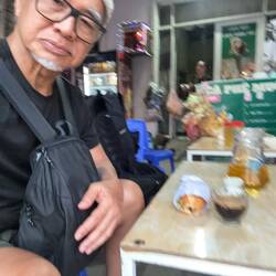 Breakfast before climbing