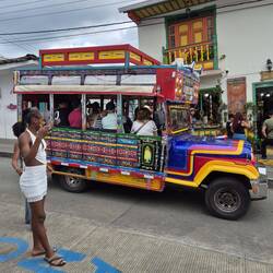 Ein ,Partymobil' mit Musik