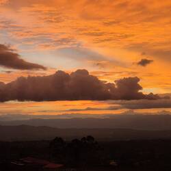 Und auf den Sonnenuntergang