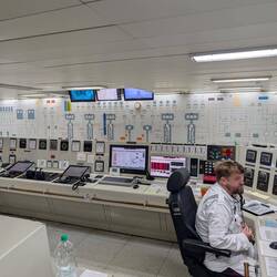The engine control room, super cool