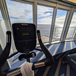Can't beat the view during a workout