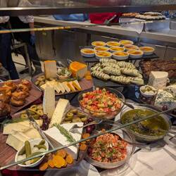 I didn't get enough pictures of the food but it was impressive