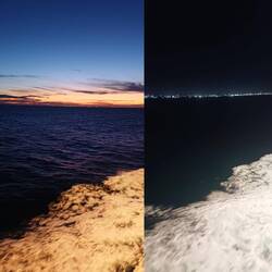 ..die ersten Lichter vom italienischen Stöckel sind zu sehen 🤩