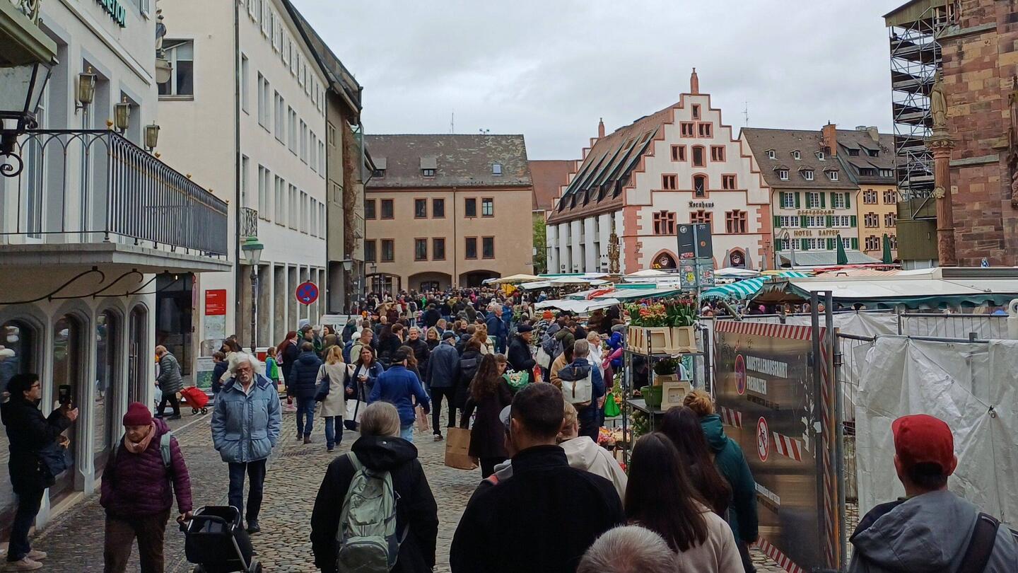 wir waren nicht alleine am Markt