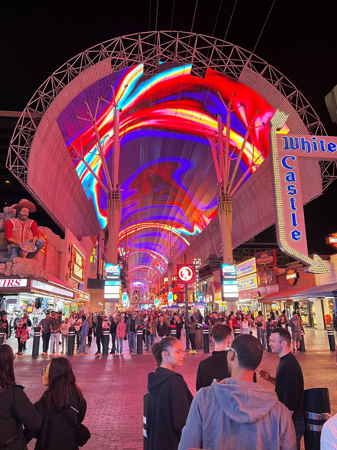 Fermont Street Experience in Downtown Las Vegas