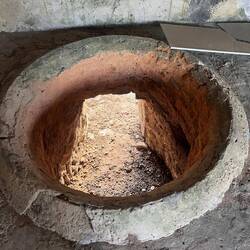 hühnerkäfig, ich bin rein gekrochen außer sitzen konnte man keine position einnehmen