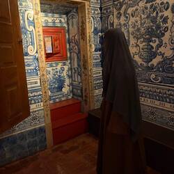 Creepy nun's access to communion