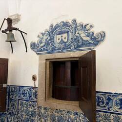 Ring the bell at the Convent and leave your message in the wooden wheel (avoid contact!)