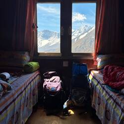 Auch hier gibt es typische Zweibettzimmer