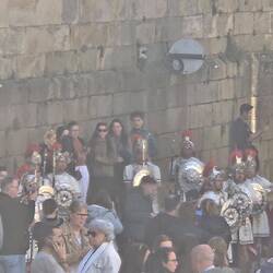 Roman Centurions in the parade, too.