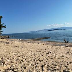 Strand am Campingplatz