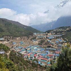 Zurück in Namche - Erleichterung und Schmerz zugleich