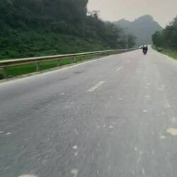 Die letzten Kilometer bevor die Sonne unterging