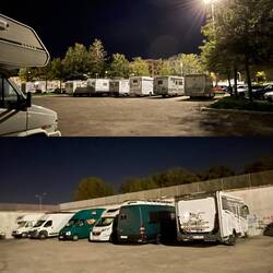 Ein Camper Stellplatz der seinen Zweck erfüllt.. mehr wollten wir gar nicht für eine Nacht 👍🏻