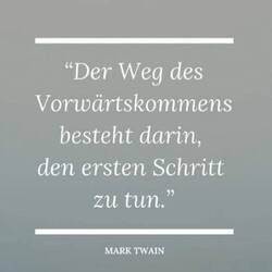 Und die ersten Schritte sind gegangen😃