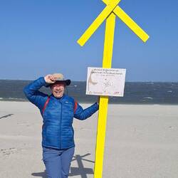 Am Trailhead des NST